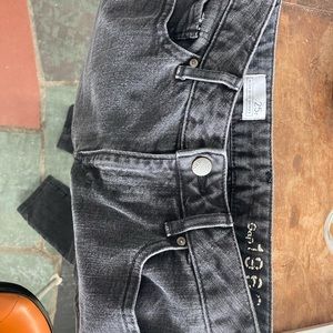 GAP Black High Rise Skinny Jeans